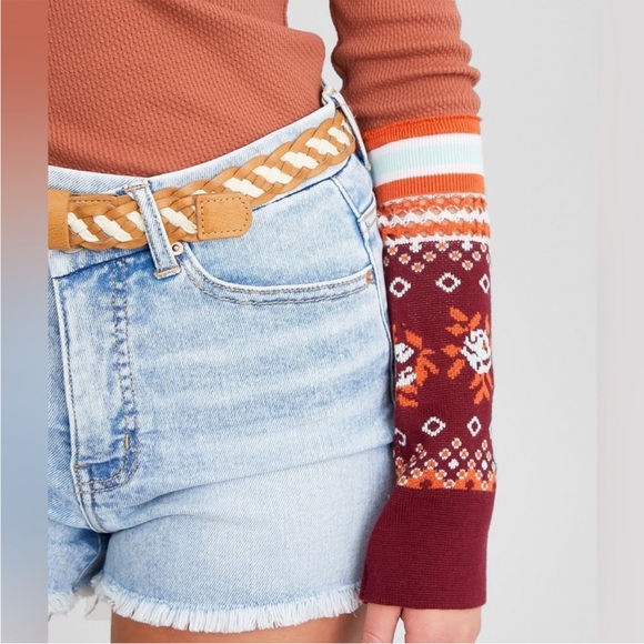 Free People Women's Mikah Layering Cuff Shirt NWT - Picture 4 of 9